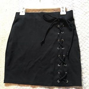 Forever 21 Tie up Pencil Skirt